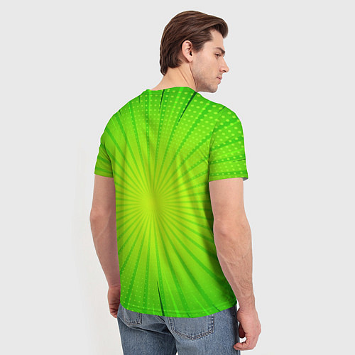 Мужская футболка Енот зомби / 3D-принт – фото 4