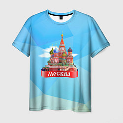 Мужская футболка Россия Москва