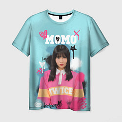 Футболка мужская K - pop Momo, цвет: 3D-принт