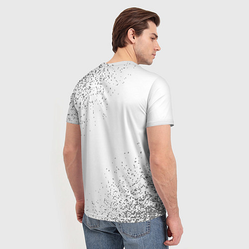 Мужская футболка Маркетолог за работой - на светлом фоне / 3D-принт – фото 4