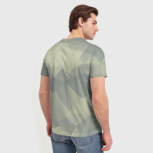 Мужская футболка Солдафон с праздником / 3D-принт – фото 4