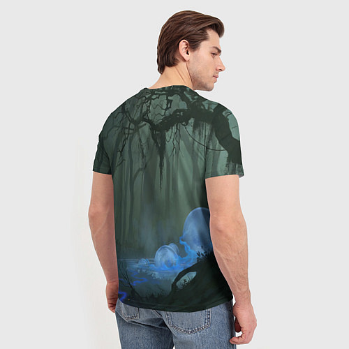Мужская футболка Уэнсдэй из семейки Аддамс / 3D-принт – фото 4