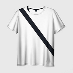 Мужская футболка Для Автолюбителя - Ремень На Правую Сторону