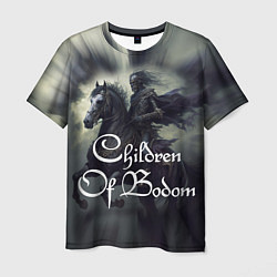 Мужская футболка Children of Bodom on horseback