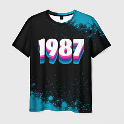 Мужская футболка Made in 1987: vintage art