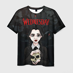 Мужская футболка Wednesday black
