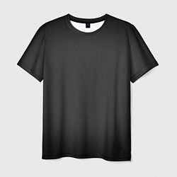 Мужская футболка Черная виньетка для черного