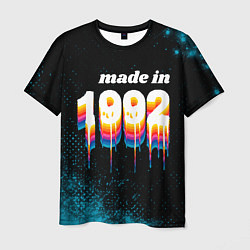 Мужская футболка Made in 1992: liquid art