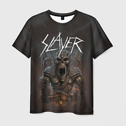 Футболка мужская Slayer rock monster, цвет: 3D-принт