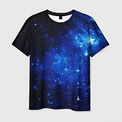 Мужская футболка Сияние космоса