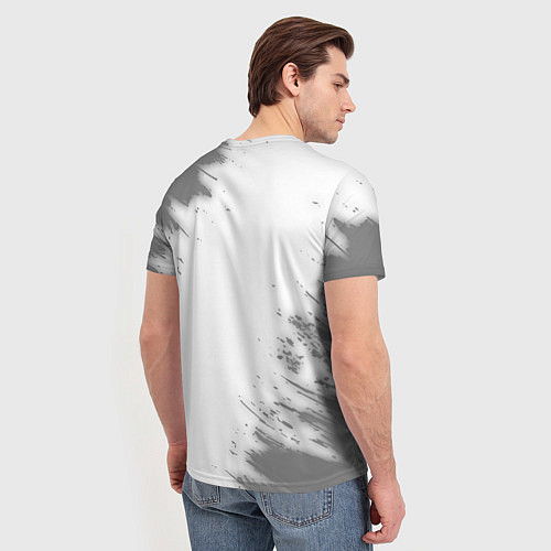 Мужская футболка Нефтяник: за работой / 3D-принт – фото 4
