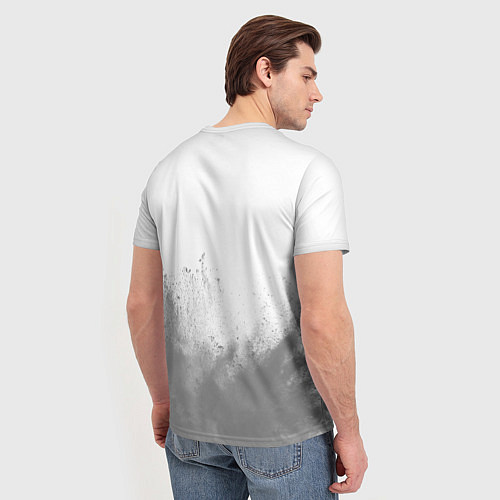 Мужская футболка Захар в рамке красного цвета / 3D-принт – фото 4