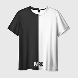 Мужская футболка Двухцветный Парк