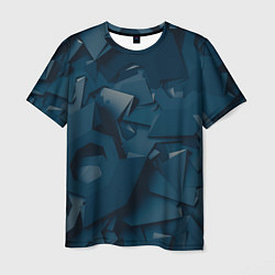 Мужская футболка Абстрактное множество металлических предметов