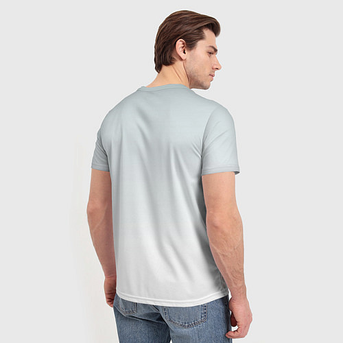 Мужская футболка Чимин и его тень / 3D-принт – фото 4