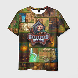 Мужская футболка Graveyard Keeper геймплей