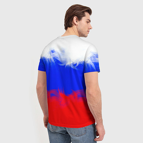 Мужская футболка Russia флаг герб / 3D-принт – фото 4
