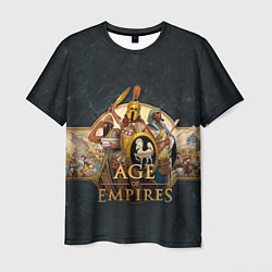 Мужская футболка Age of Empires Эпоха империй