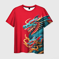 Мужская футболка Japanese dragon - irezumi