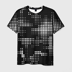Футболка мужская Pixel art - abstraction, цвет: 3D-принт