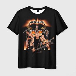 Мужская футболка Metallica - метал-группа