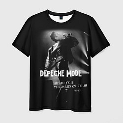 Мужская футболка Depeche Mode - Music for the Masses tour