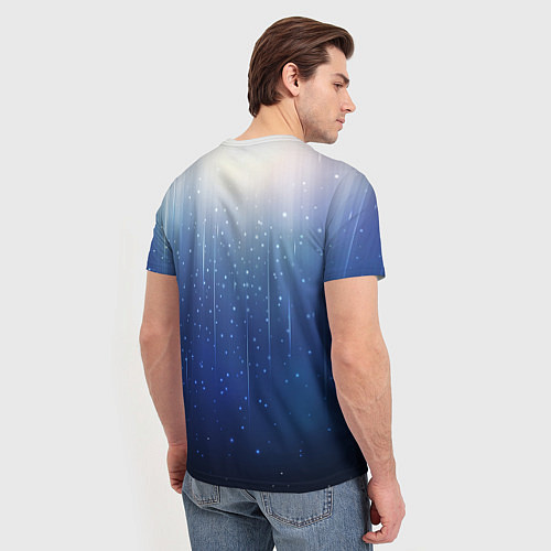 Мужская футболка Космонавт на велике / 3D-принт – фото 4