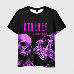 Мужская футболка Stalker skull