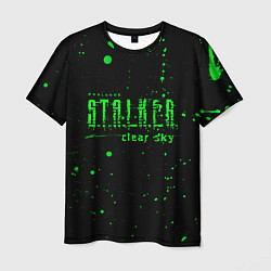 Мужская футболка Stalker sky radiation