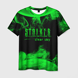 Футболка мужская Stalker clear sky radiation art, цвет: 3D-принт