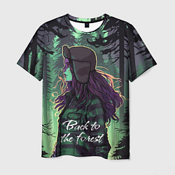 Мужская футболка Венди - Back to the forest