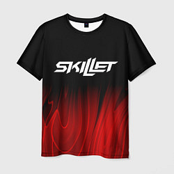 Мужская футболка Skillet red plasma