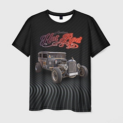 Мужская футболка Американский хот род сделанный на базе машины 30-х