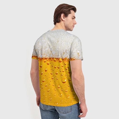 Мужская футболка Пенное / 3D-принт – фото 4