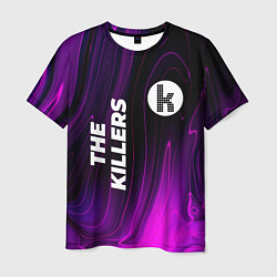 Мужская футболка The Killers violet plasma