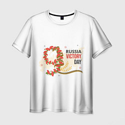 Мужская футболка 9 мая - russia victory day