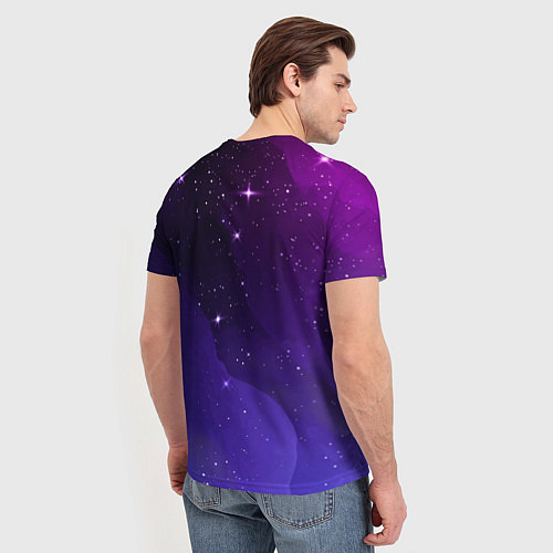 Мужская футболка Blink 182 просто космос / 3D-принт – фото 4