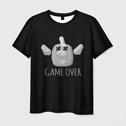 Мужская футболка Chicken Gun Game over