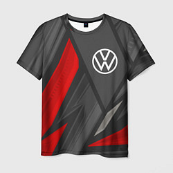 Мужская футболка Volkswagen sports racing