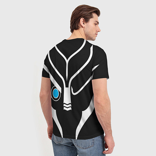 Мужская футболка Mass Effect Garrus Art / 3D-принт – фото 4