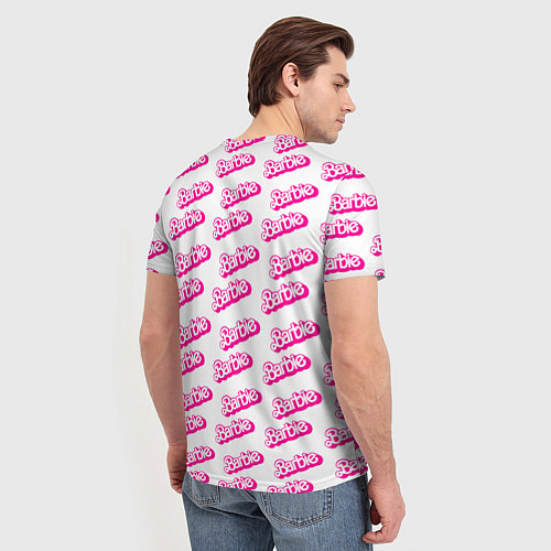 Мужская футболка Барби Паттерн / 3D-принт – фото 4