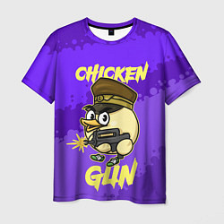 Мужская футболка Чикен Ган - цыпленок