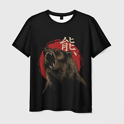 Мужская футболка Japanese bear