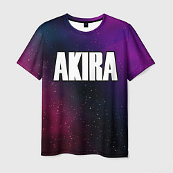 Мужская футболка Akira gradient space