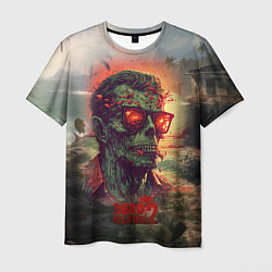 Мужская футболка Dead island 2 zombie
