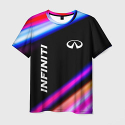 Мужская футболка Infiniti speed lights