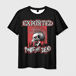 Мужская футболка Exploited - punks not dead