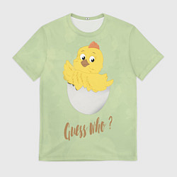 Мужская футболка Угадай кто