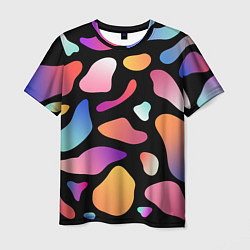 Мужская футболка Fashionable colorful pattern