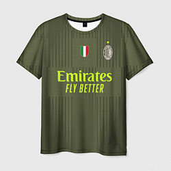 Мужская футболка Милан форма 2223 третья